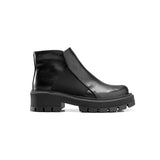 Bold Chunky Chelsea Boots - Black - Crestshoes