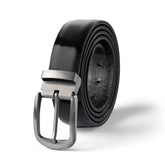 CREST™ Black Verne classic belt - Crestshoes