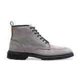 CREST™ Halfboot Plain Genuine Suede | GRAY - Crestshoes