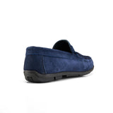 Elegance in Leather - Navy Blue - Crestshoes