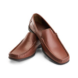 Essential Leather Loafers - Brown - Crestshoes