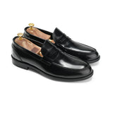 Heritage Leather Footwear - Black - Crestshoes