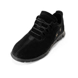 Lace - Up Snicker | Black - Crestshoes