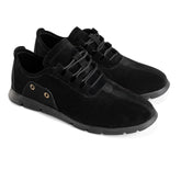 Lace - Up Snicker | Black - Crestshoes
