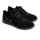 Lace - Up Snicker | Black - Crestshoes