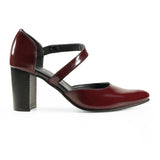 Midnight Chic Stilettos | burgundy - Crestshoes