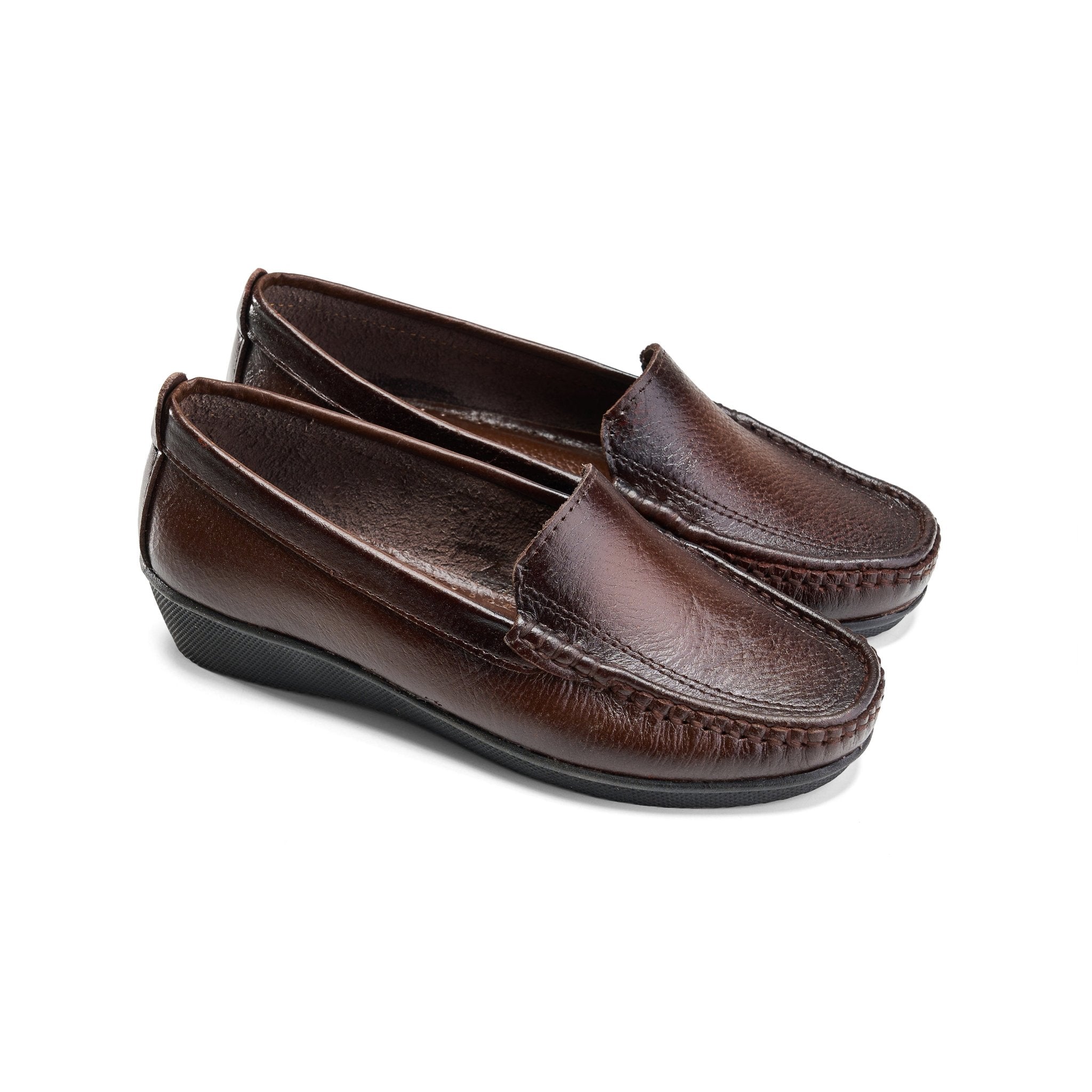 Modern Casual Loafer - Brown - Crestshoes
