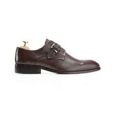 Pure Genuine Leather Shoes - Brown - Crestshoes