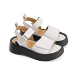 Shine Walk Sandals - White - Crestshoes