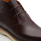 Sophisticated Men's High Brogue Boots - Brown - Crestshoes