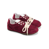 Street Chic Sneaker - Burgundy - Crestshoes