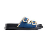 Sunny Vibes Slip - ons - Blue - Crestshoes