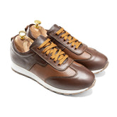 Timeless Tan Sneakers | Brown - Crestshoes