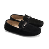 Urban Moccasin Look - Black - Crestshoes