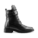 Vagabond Boots - Crocodile Black - Crestshoes