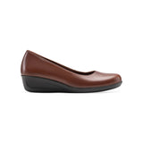 Women browen Leather Shoes - Crestshoes