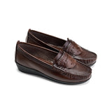 Youth Classic Loafer - Brown - Crestshoes