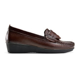 Youth Classic Loafer - Brown - Crestshoes