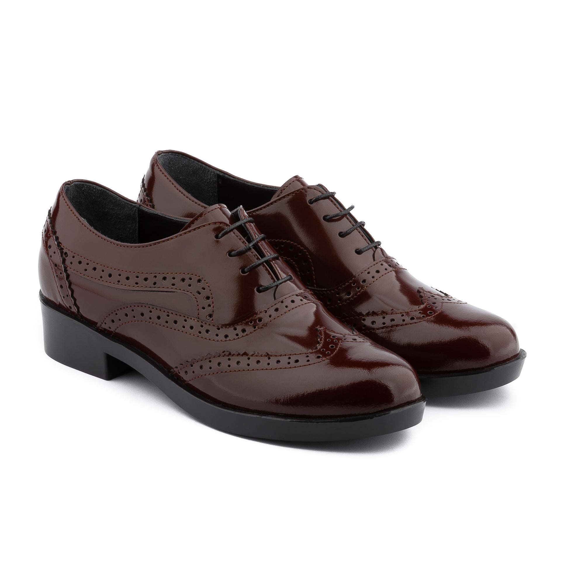 Burgundy oxfords hot sale womens