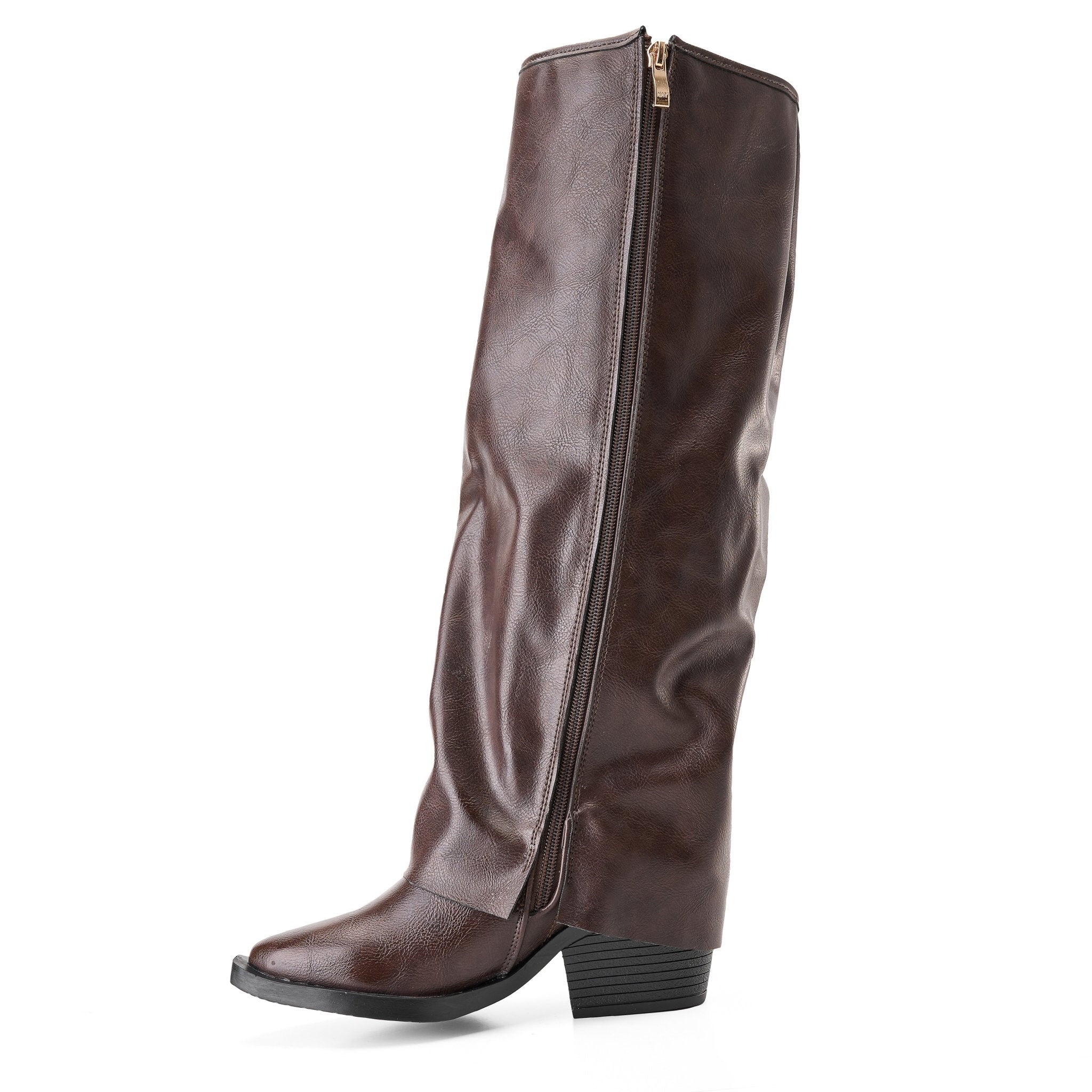 Ava Urban Leather Boots - Crestshoes