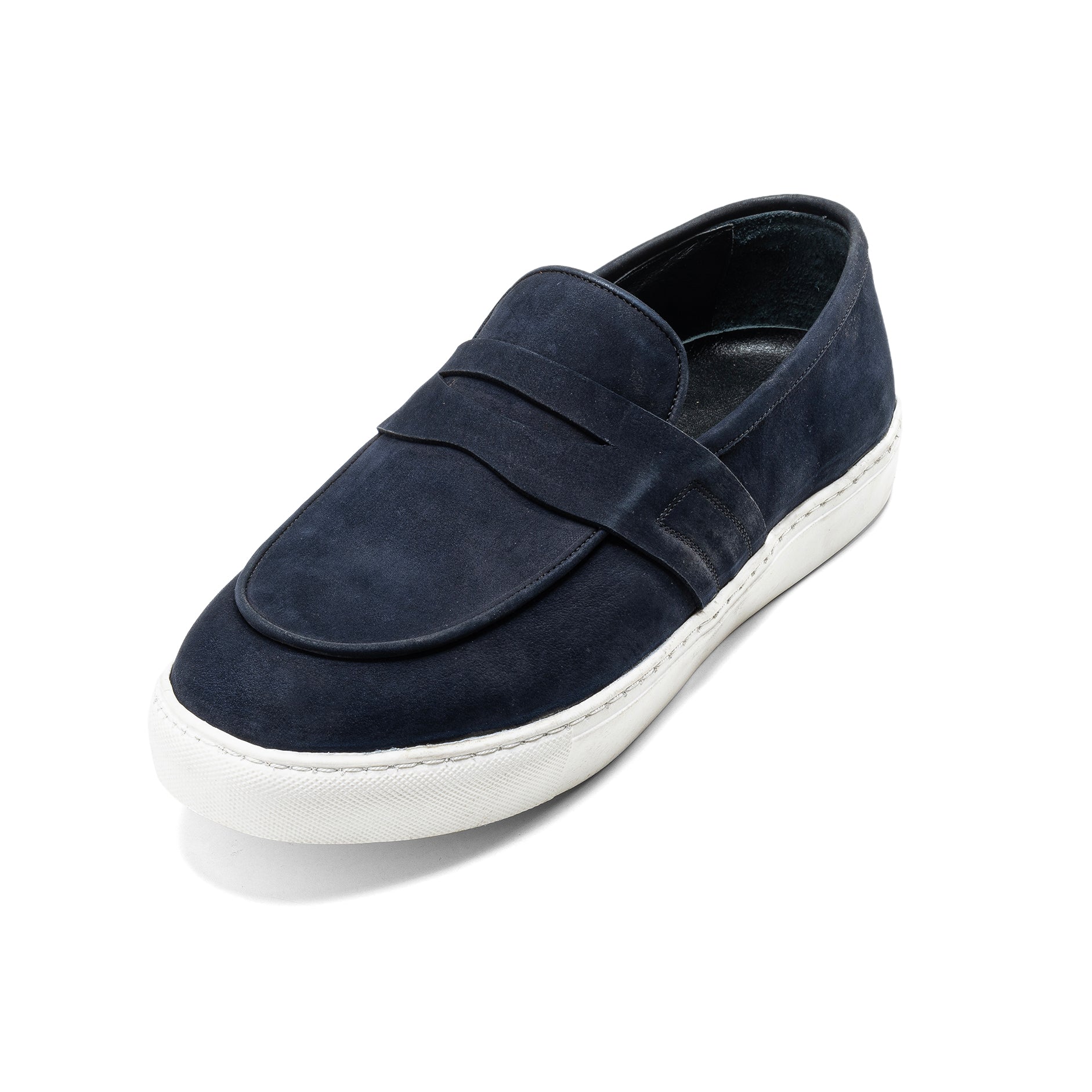 Blue Opulence Slip - Ons - Crestshoes