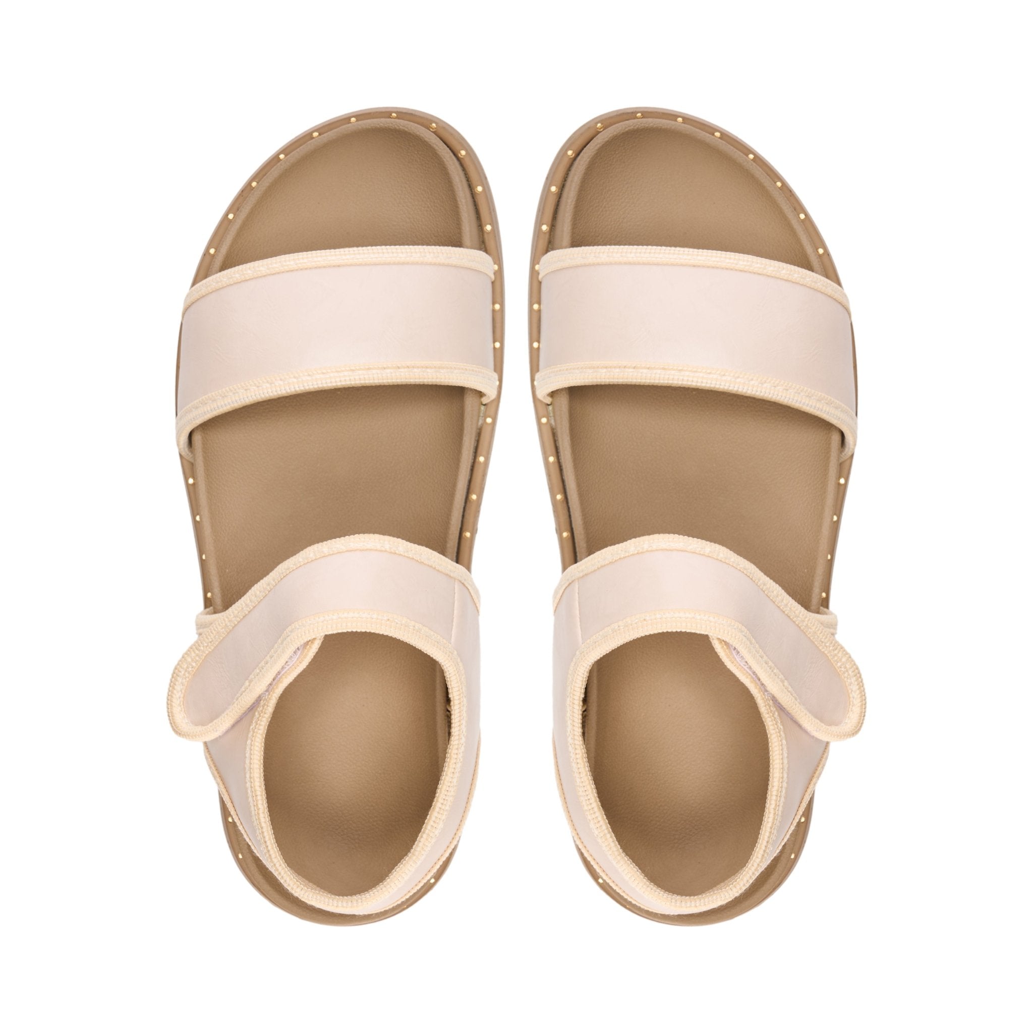 Bright Steps Sandals - Beige - Crestshoes