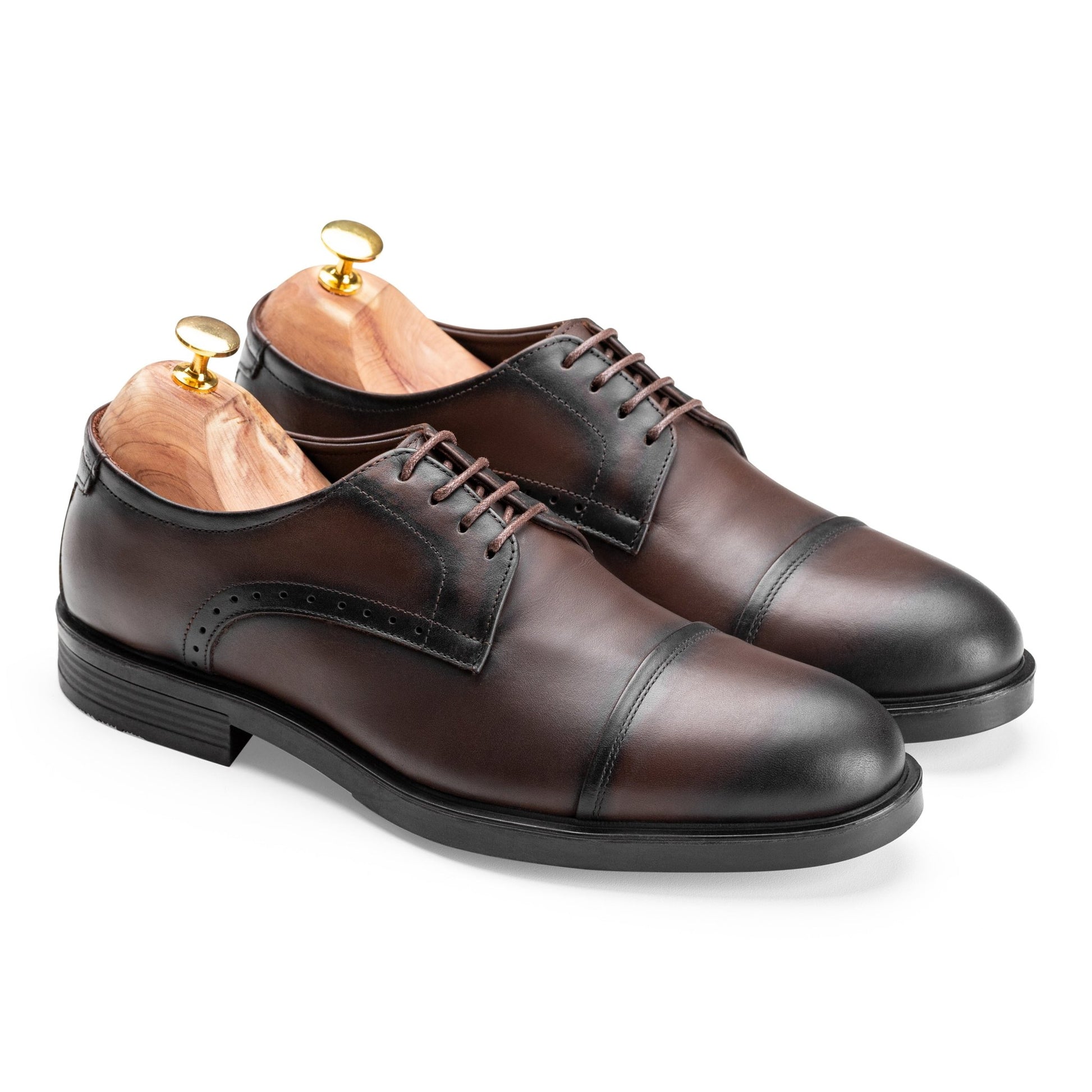 Bristol | Cap Toe Derbys - Crestshoes