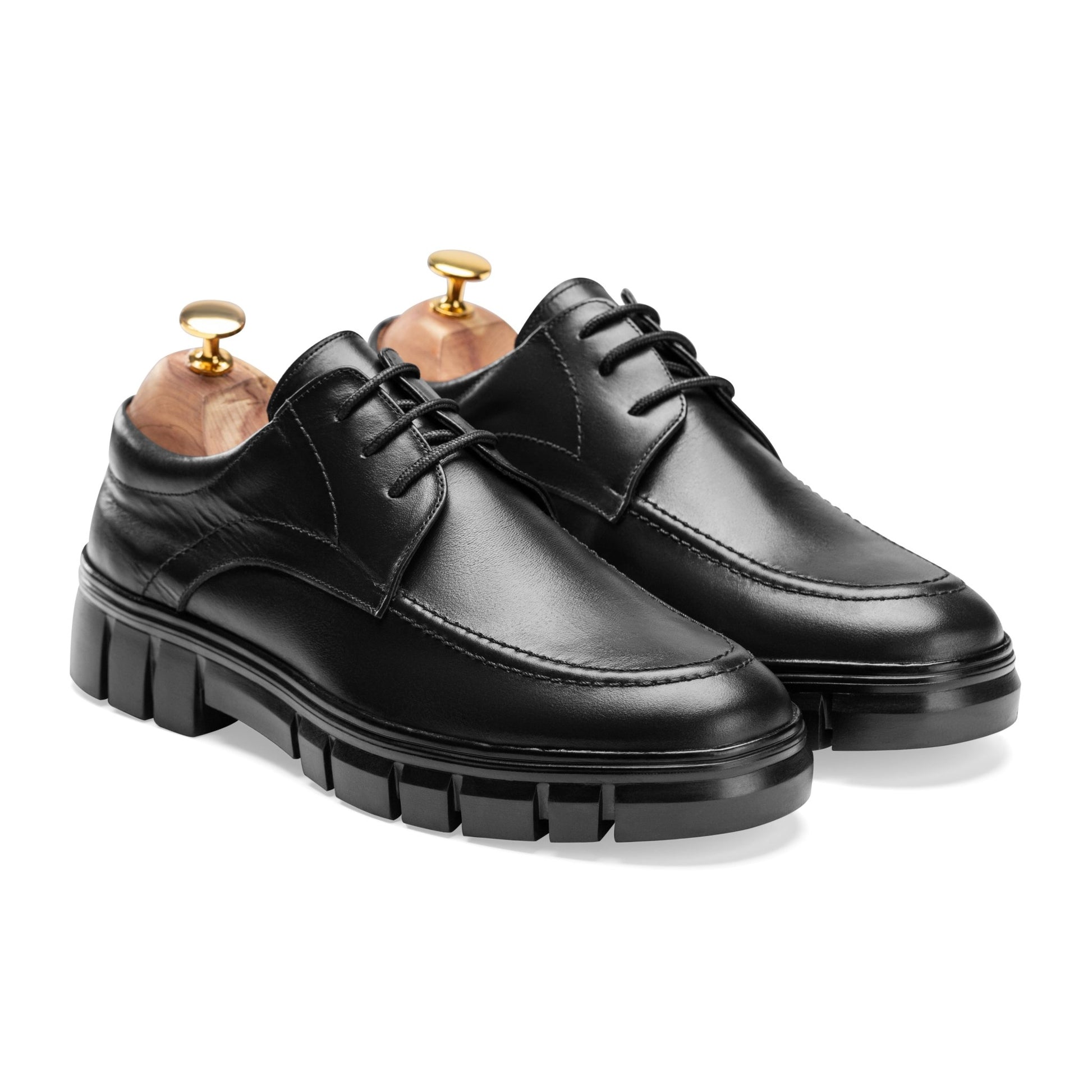 Britannia | Moc Toe Derbys - Crestshoes