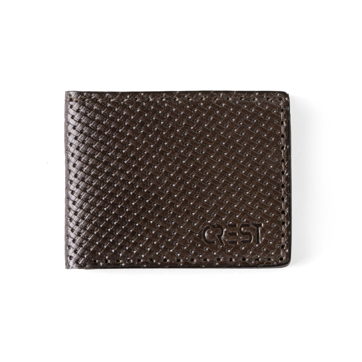 Brown Genuine Leather Wallet - Crestshoes