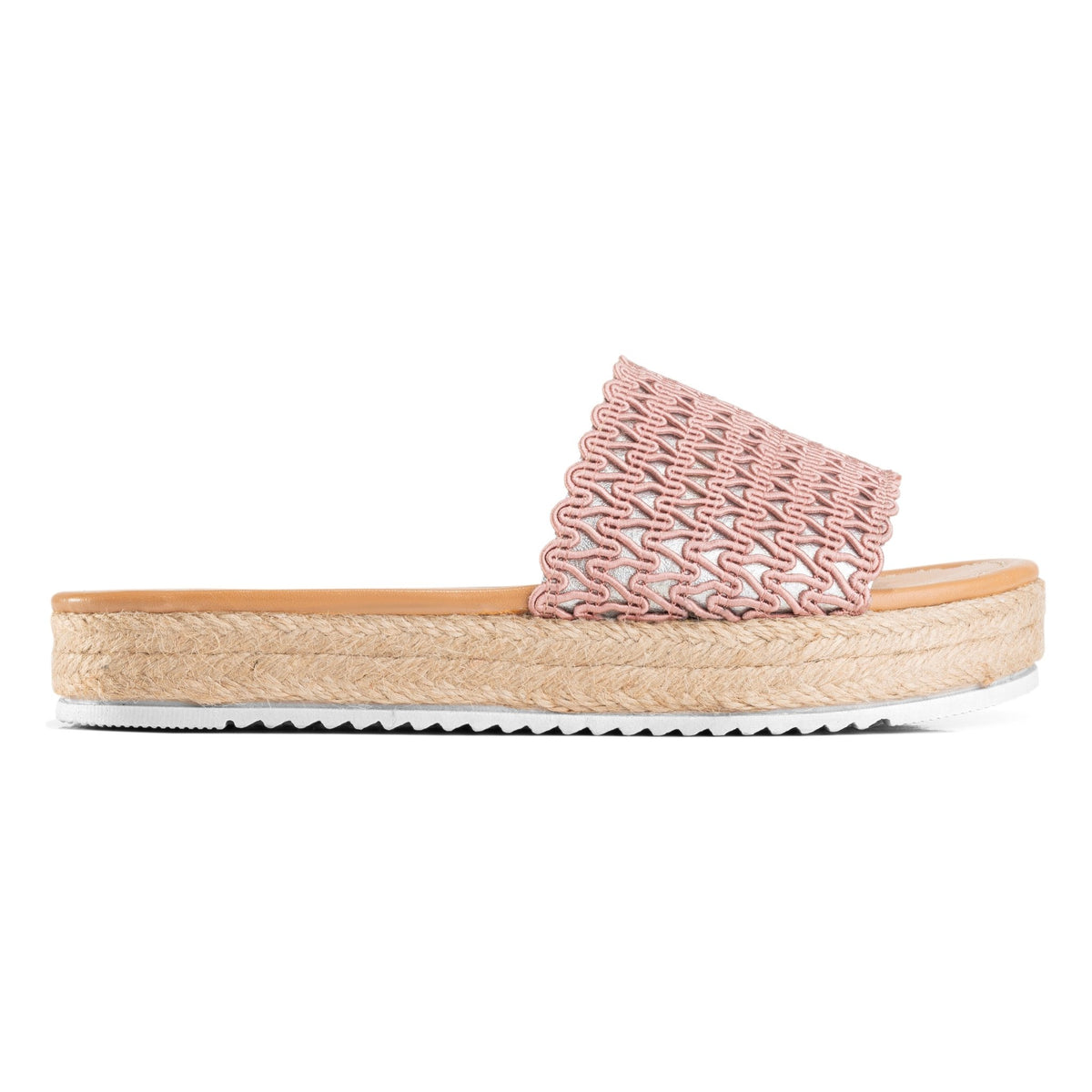 Burlap Platform Sandals - Kashmir - Crestshoes