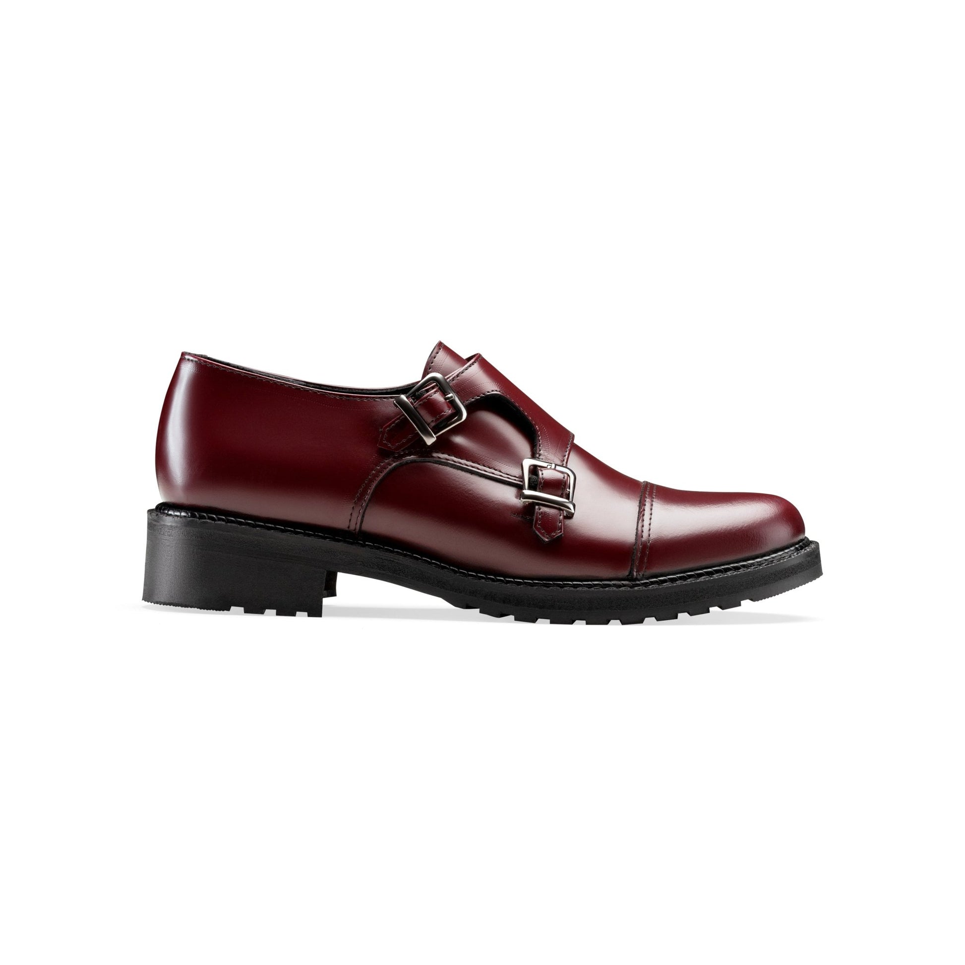 Canterbury | Women Cap Toe Double Monk - Crestshoes