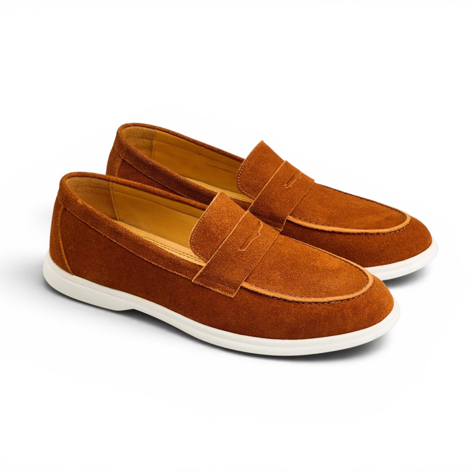 Capri Suede Penny Loafer - Crestshoes