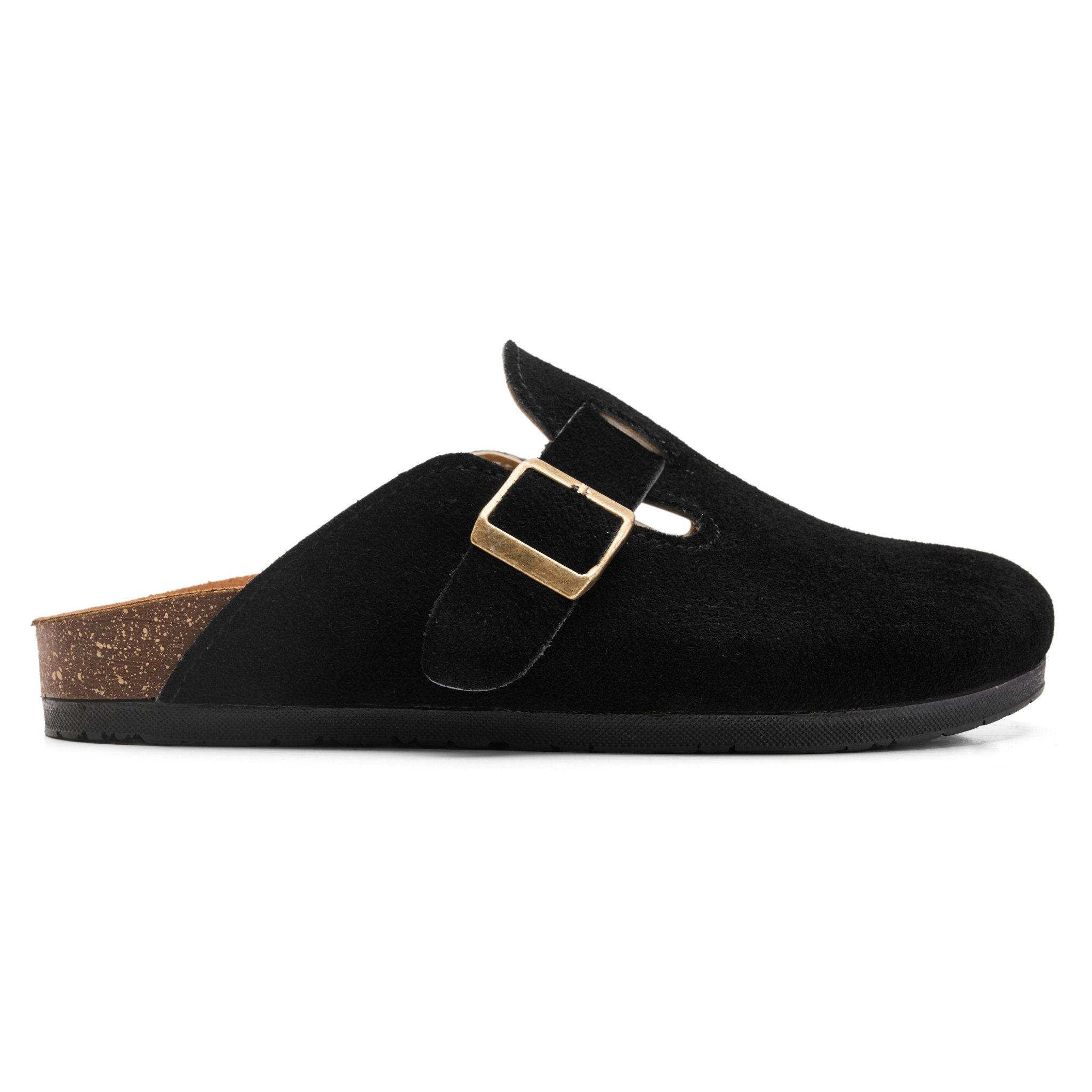 Chic Cowhide Slide - Crestshoes