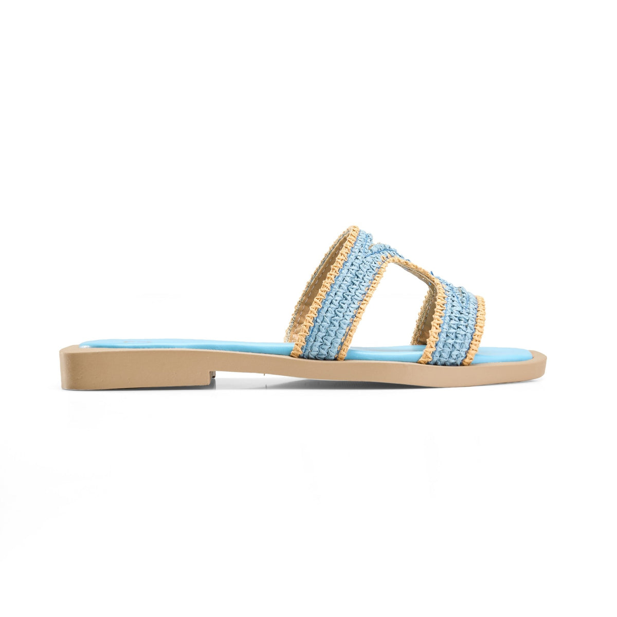 Chic Spark Slide - Baby blue - Crestshoes