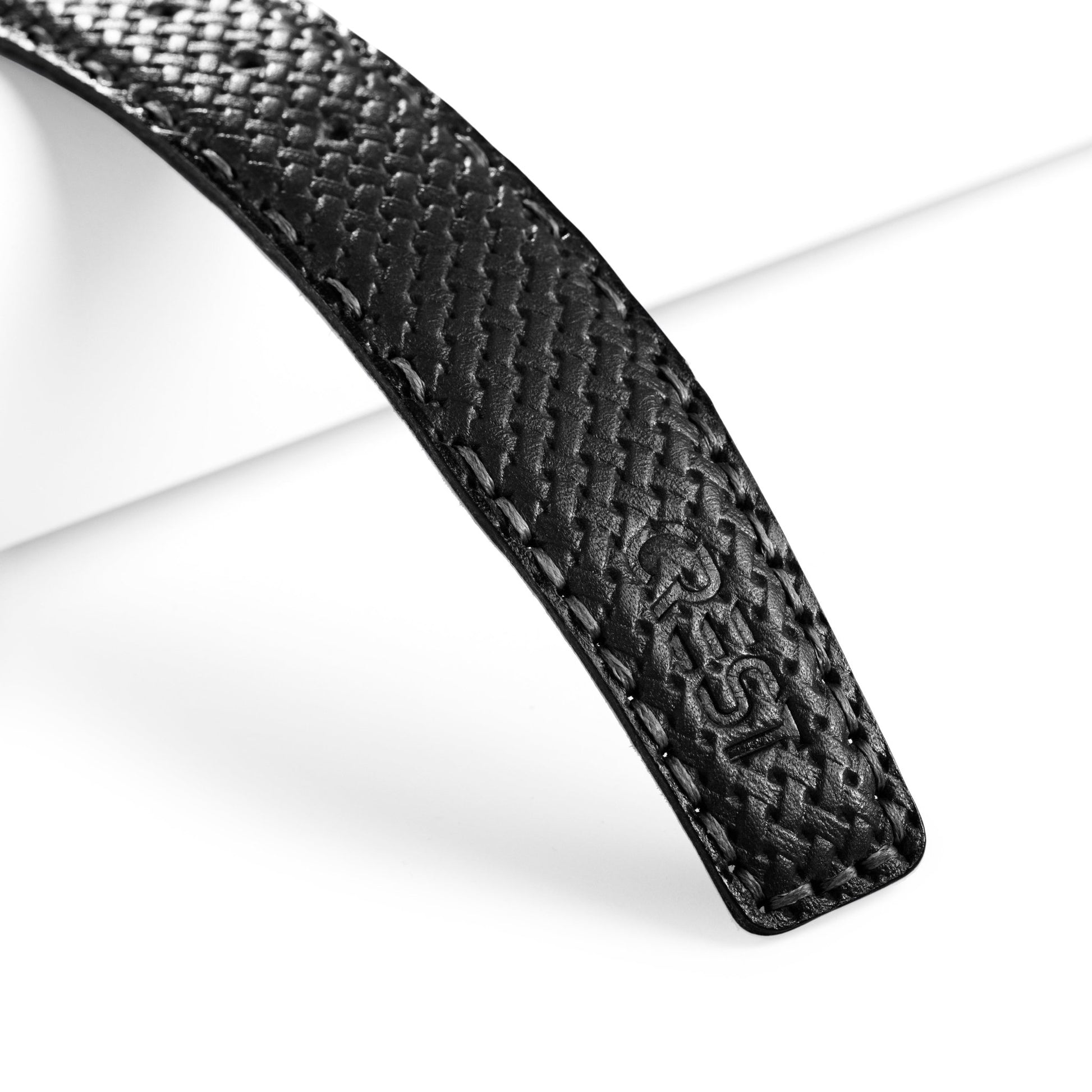 CREST™ Black mg classic belt - Crestshoes