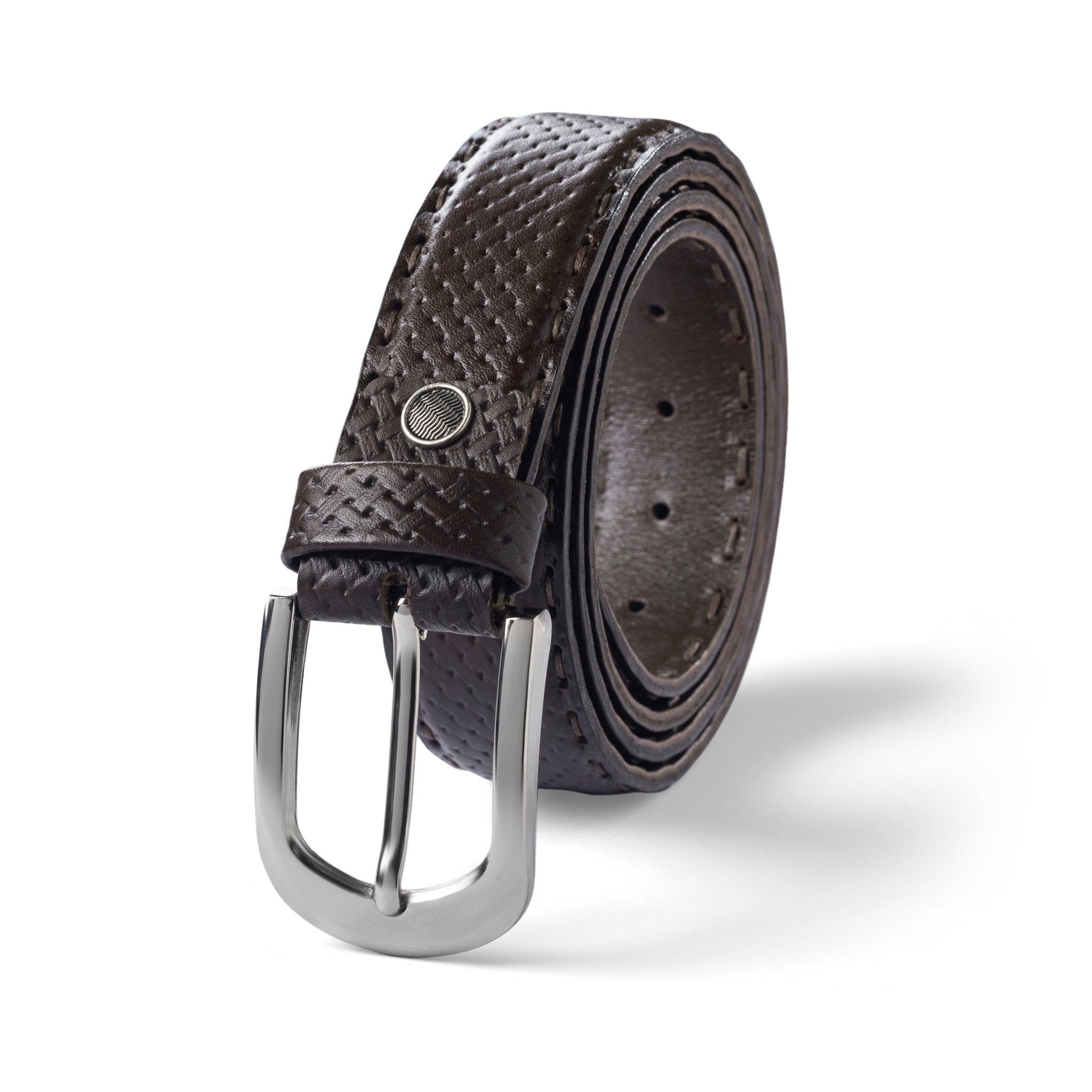 CREST™ Brown mg classic belt - Crestshoes