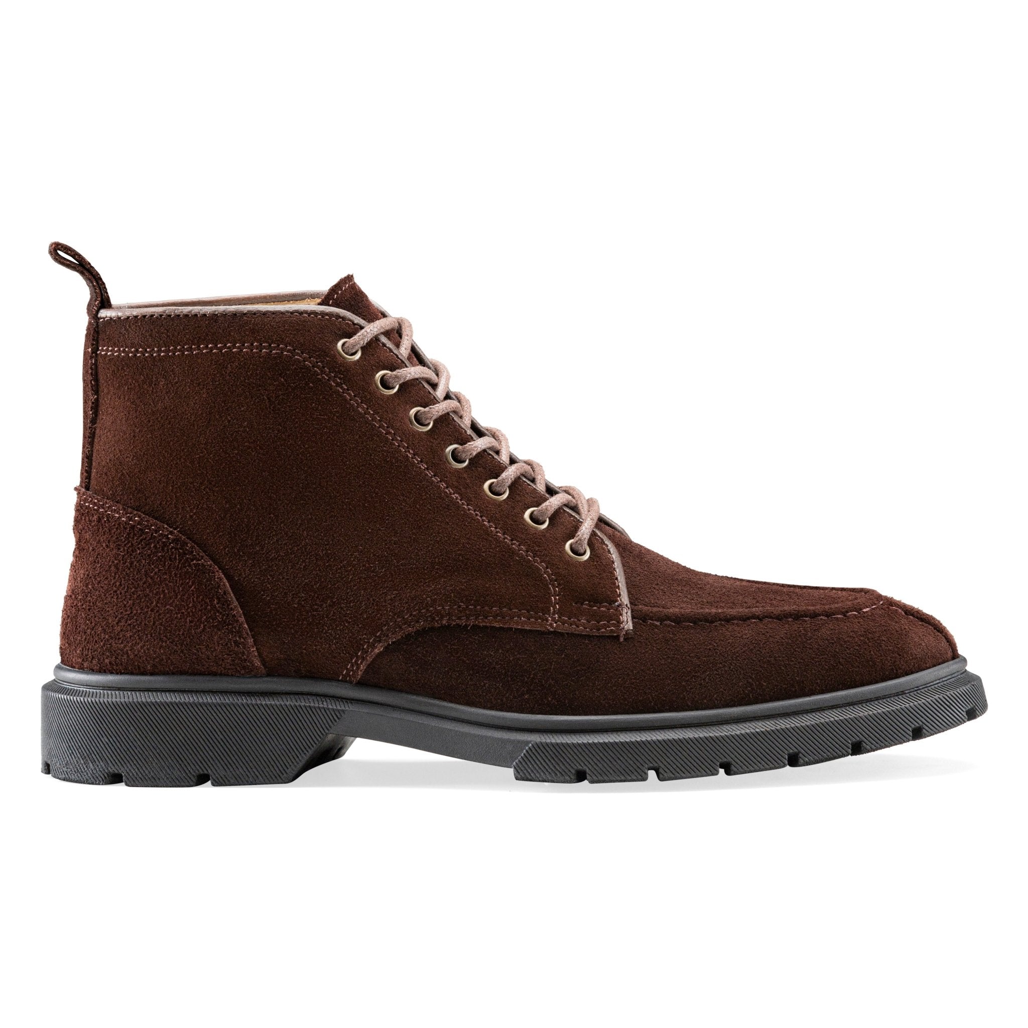 CREST™ Halfboot Genuine Suede | Brown - Crestshoes