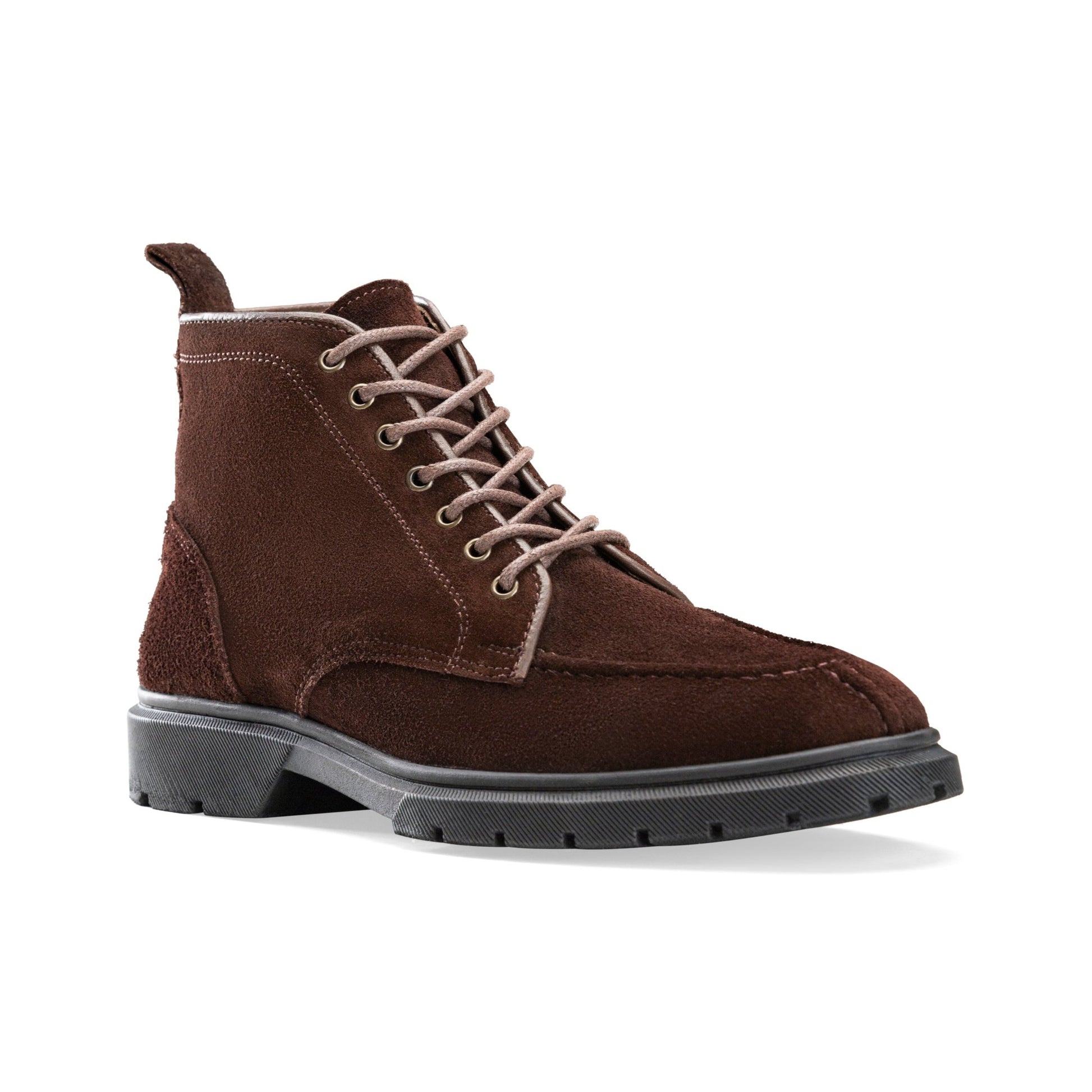 CREST™ Halfboot Genuine Suede | Brown - Crestshoes