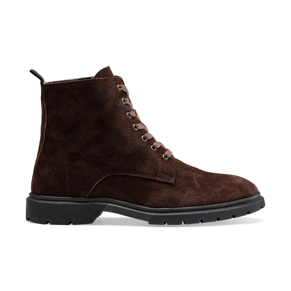 CREST™ Halfboot Plain Genuine Suede | Brown - Crestshoes
