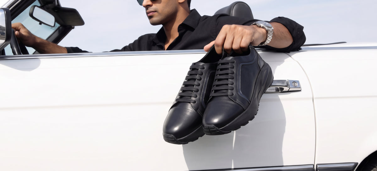 StreetCore Leather Sneakers