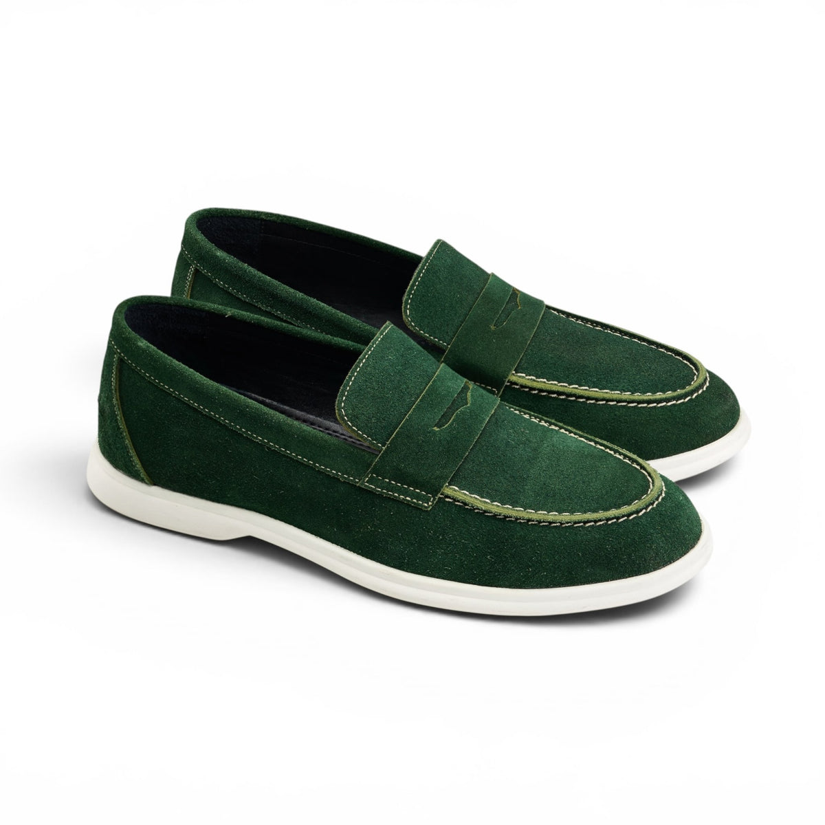 Cypress Suede Penny Loafer - Crestshoes