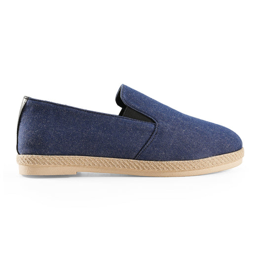 Denim Drift Slip-Ons