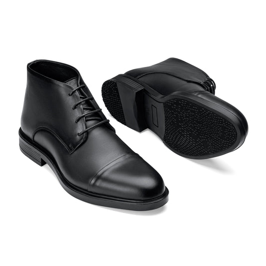 Desa Laceup ankle boots Men's - BLACK