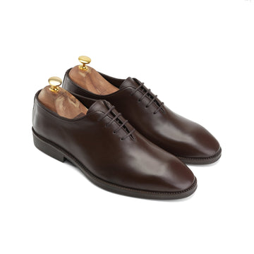 Elegant Shell Cordovan Split Toe - Brown - Crestshoes