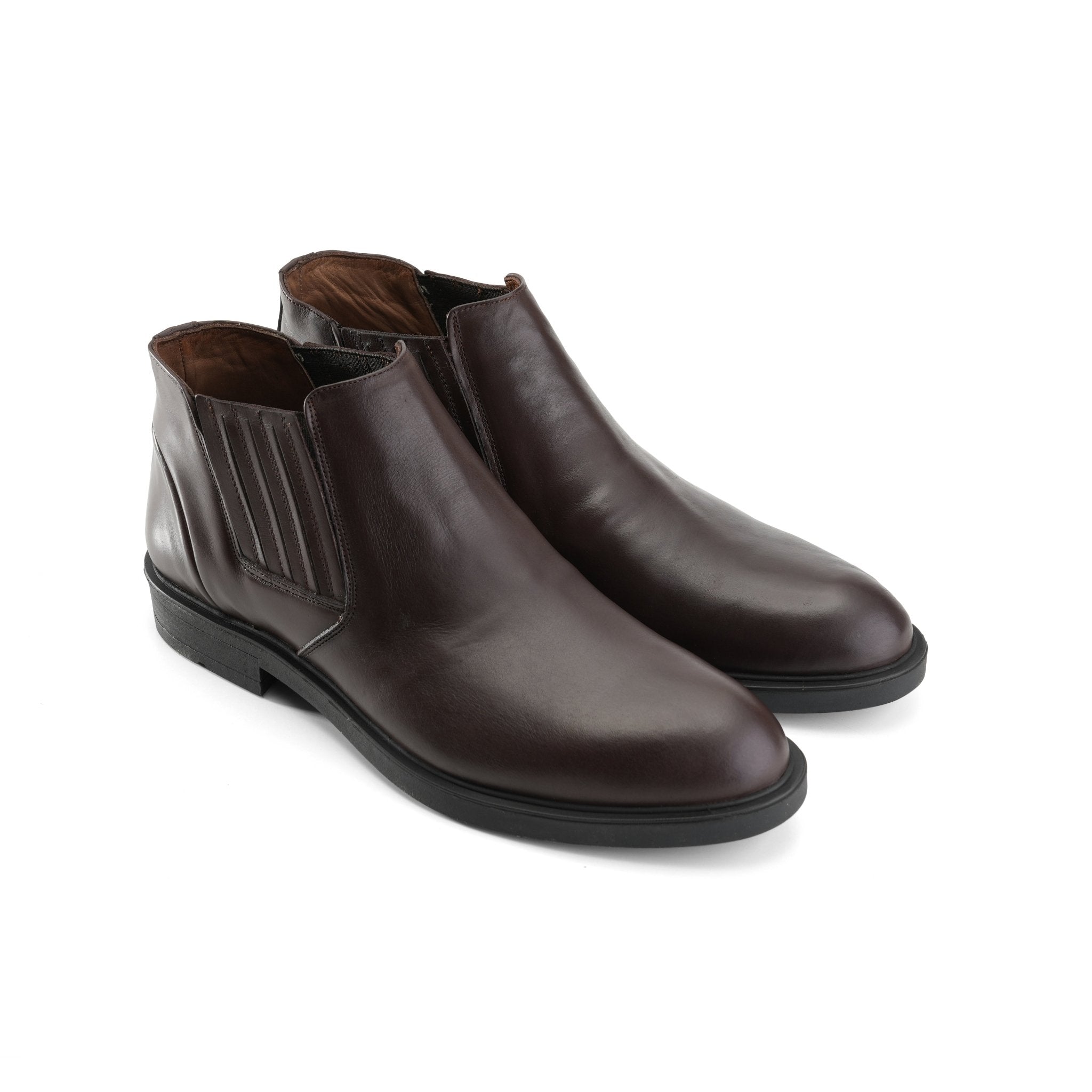 Elite High - Neck Leather - Brown - Crestshoes