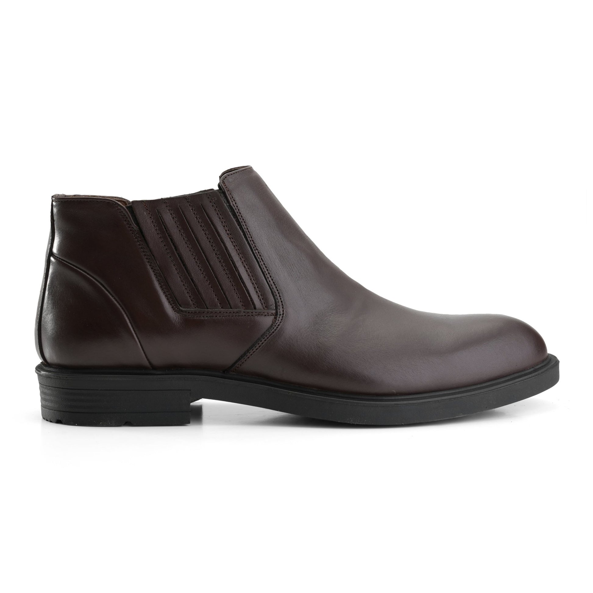 Elite High - Neck Leather - Brown - Crestshoes