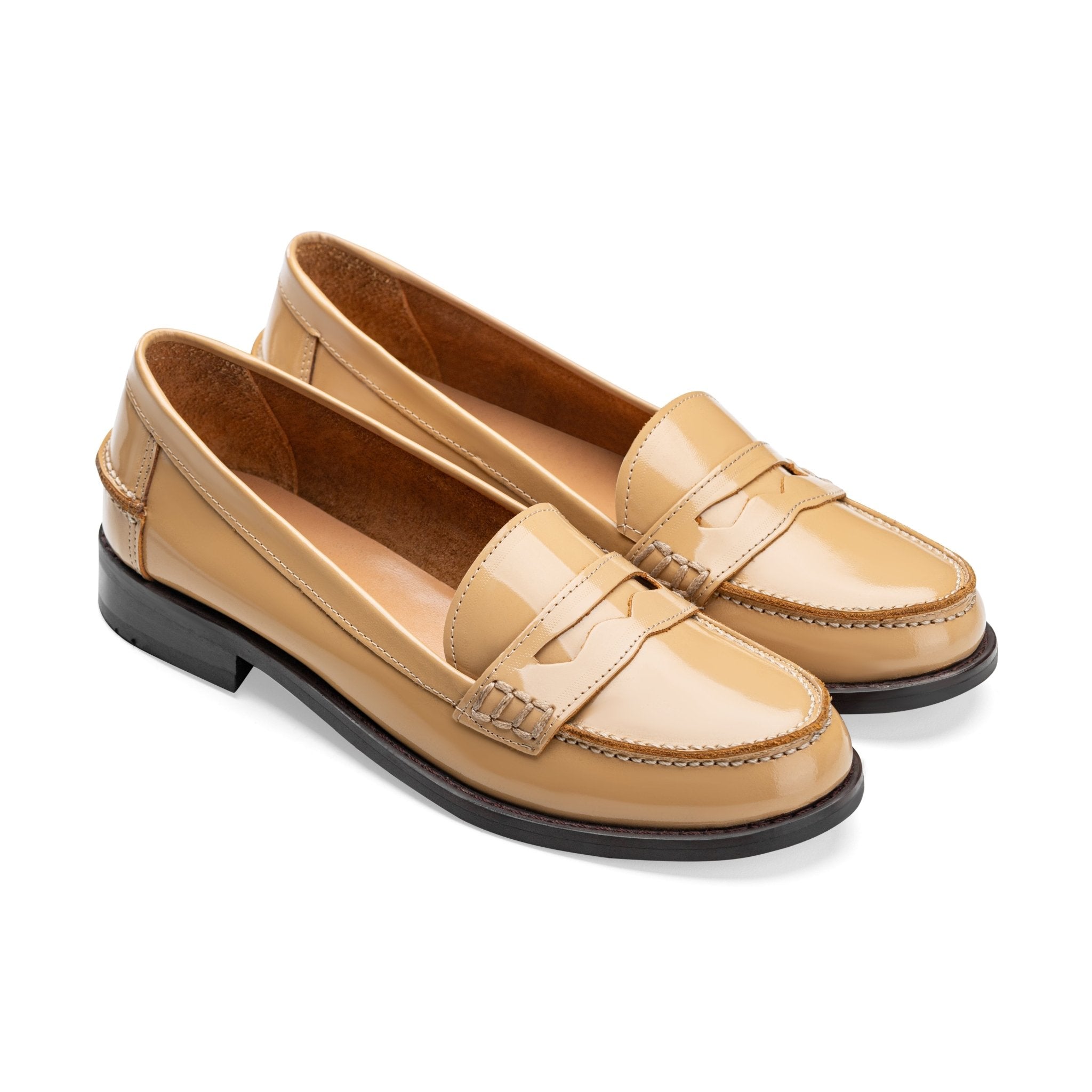 Emmeline | Women College | Beige - Crestshoes