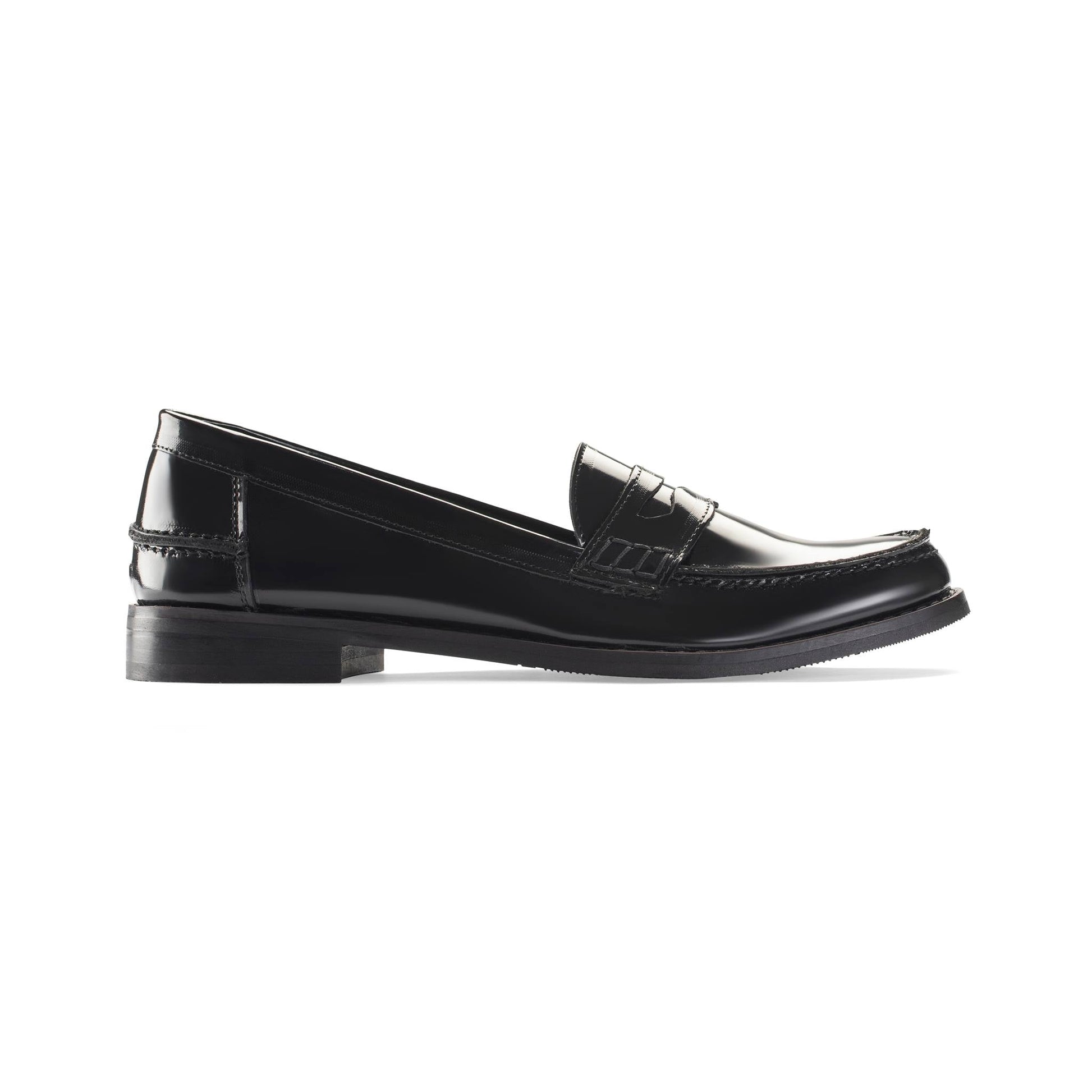 Emmeline | Women College | Black Verne - Crestshoes