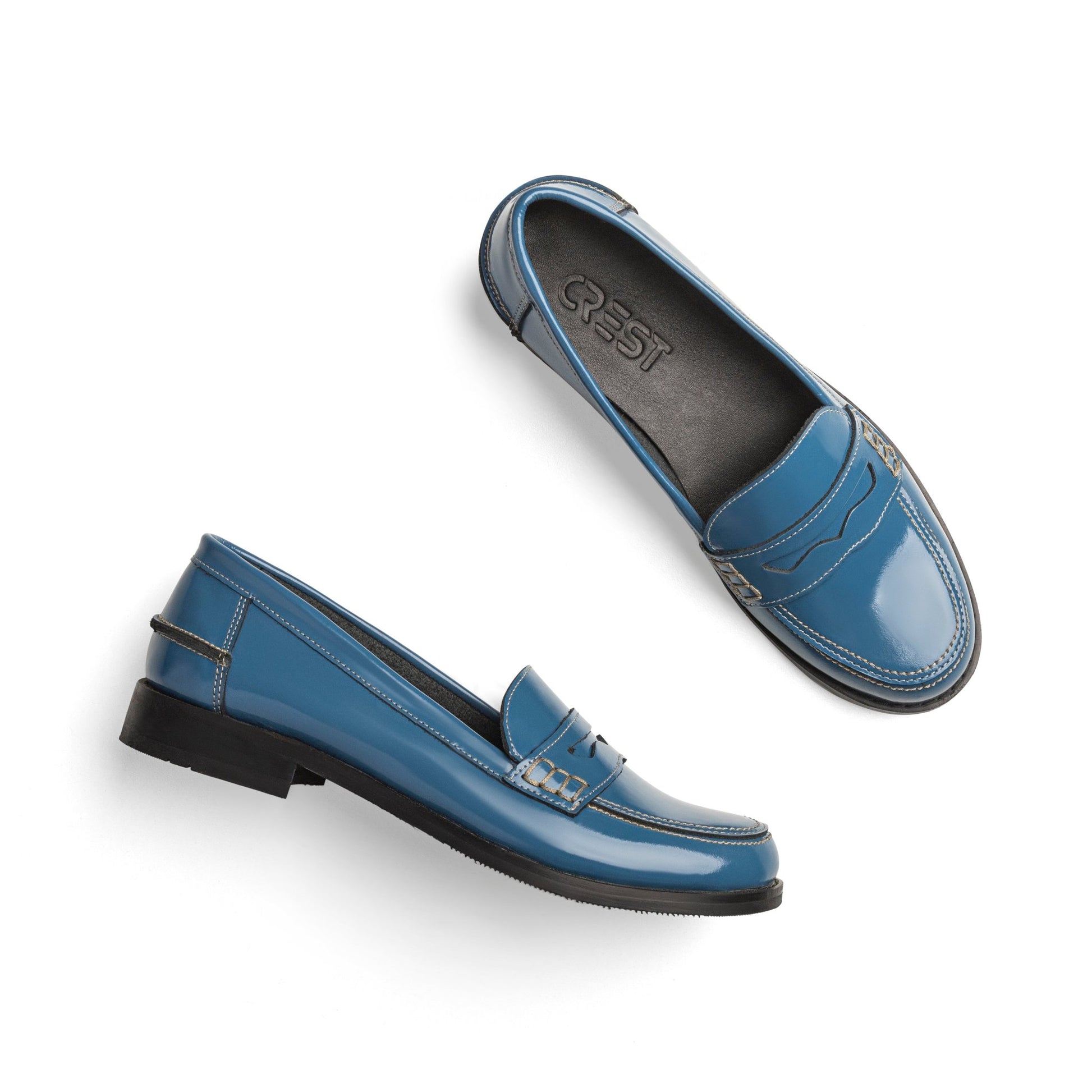 Emmeline | Women College | Blue - Crestshoes