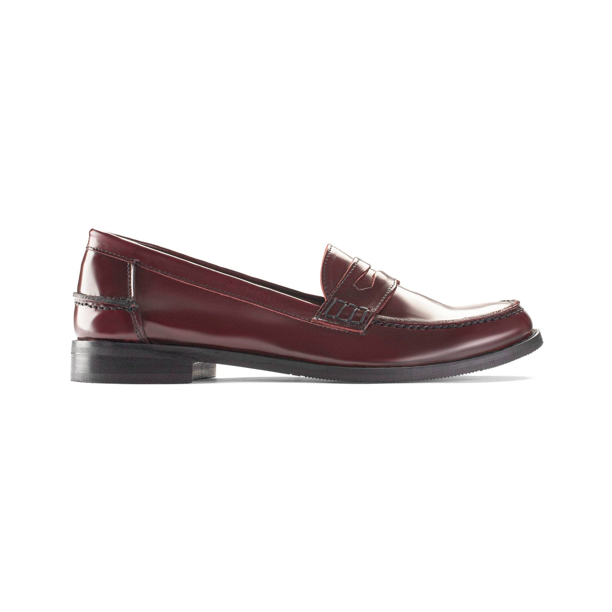 Emmeline | Women College | Burgandy - Crestshoes